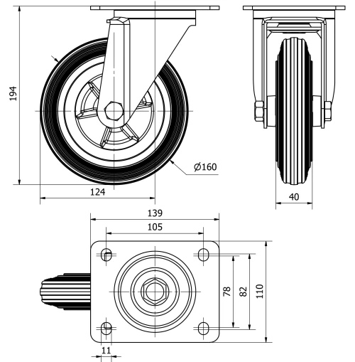 Technische Daten TW0256