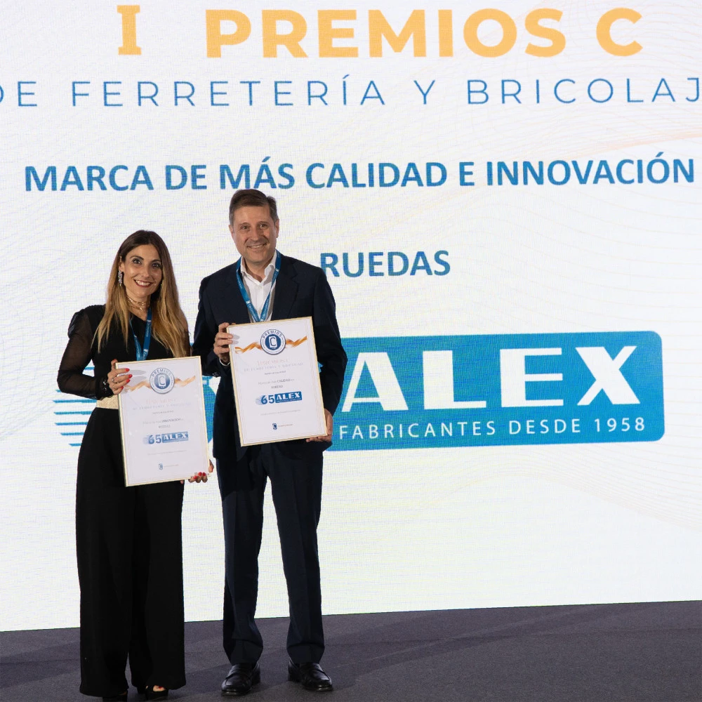 RUEDAS ALEX: Awarded with the renowned prize to the most Innovative and best Quality company
