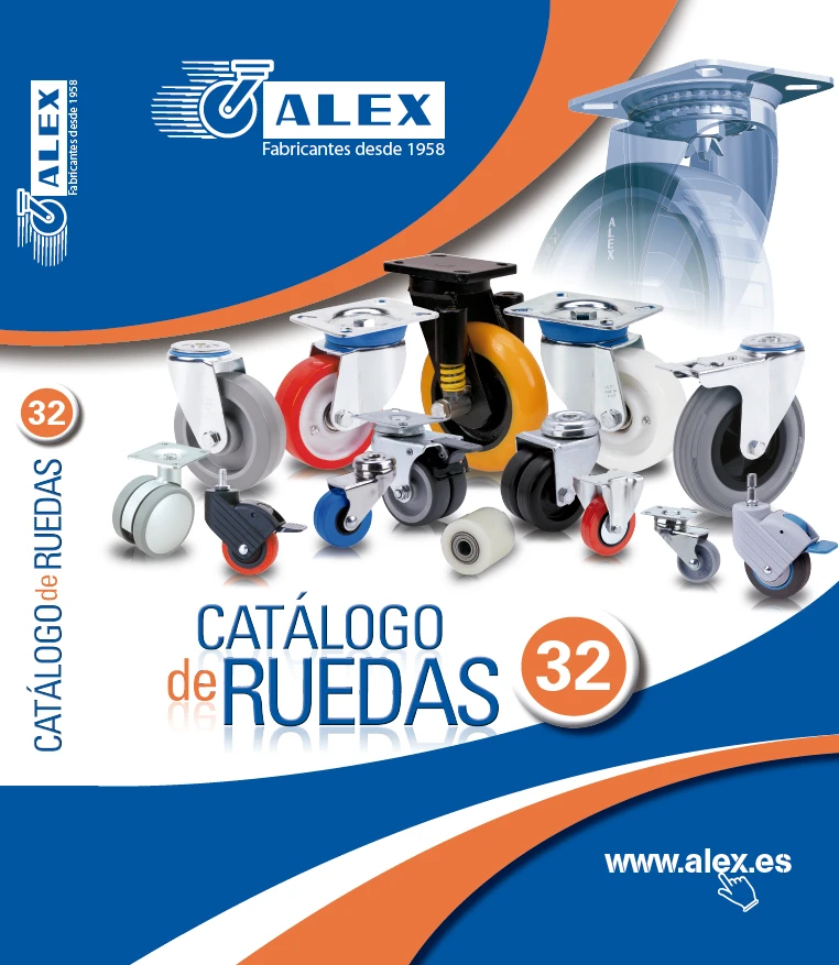 NEW RUEDAS ALEX Nº32  CATALOGUE  (SPANISH VERSION) AVAILABLE