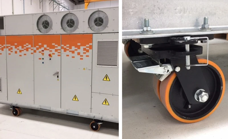 Manoeuvrability and movement of heavy energy equipment project