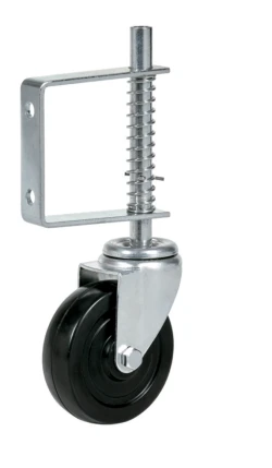 Ruedas con muelle para puertas