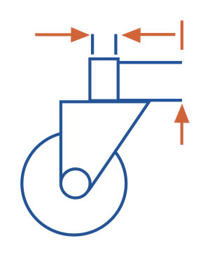 Zapfenhöhe x Zapfendurchmesser