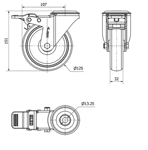 Technische Daten 2-3256