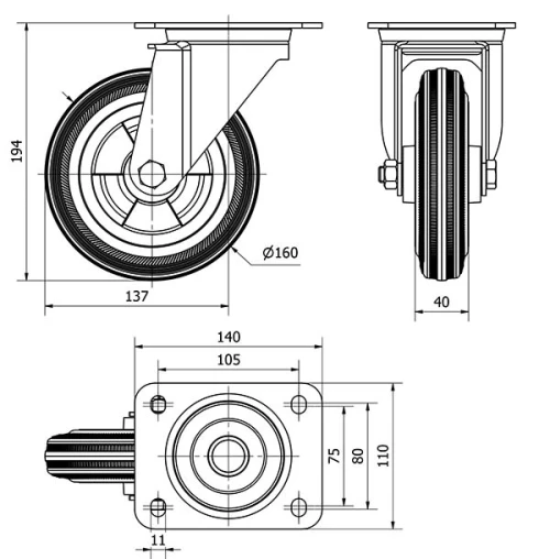 Technische Daten TW0256