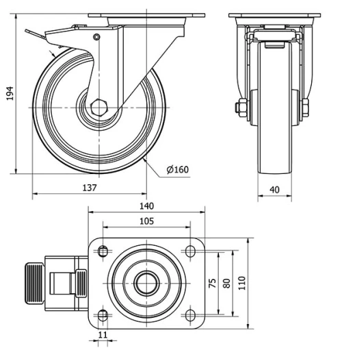 Technische Daten TW0310