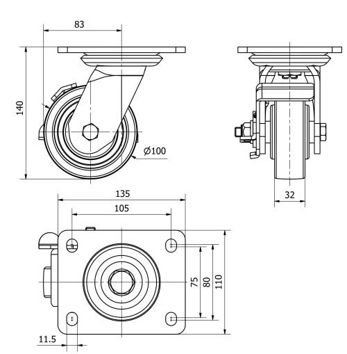 Technische Daten 4-1201