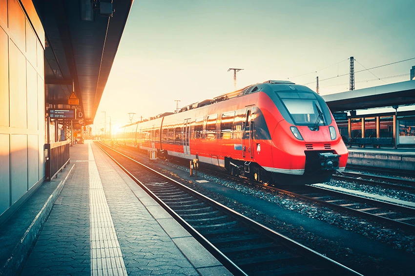 Projekt Räder für die Eisenbahnbranche
